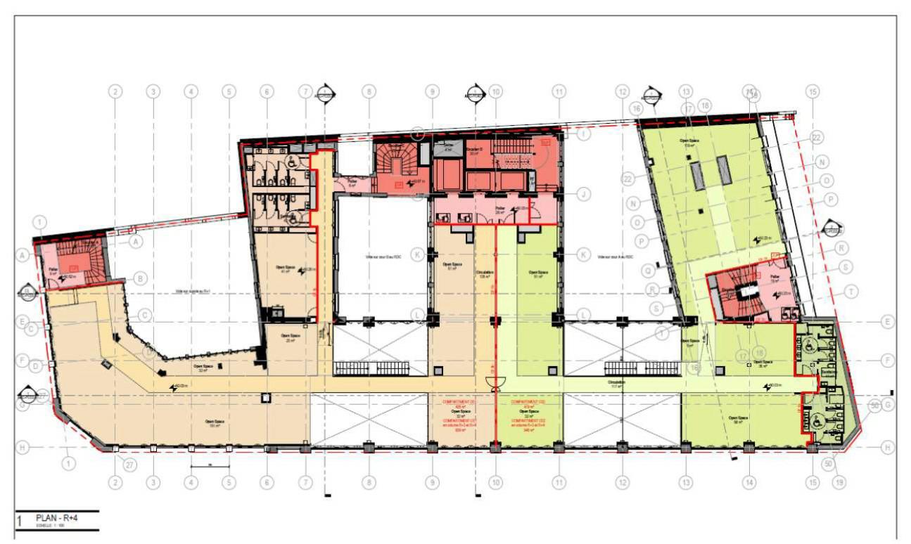 Bureau Paris 7300m² Location bureau Paris OLBUR2205159 27